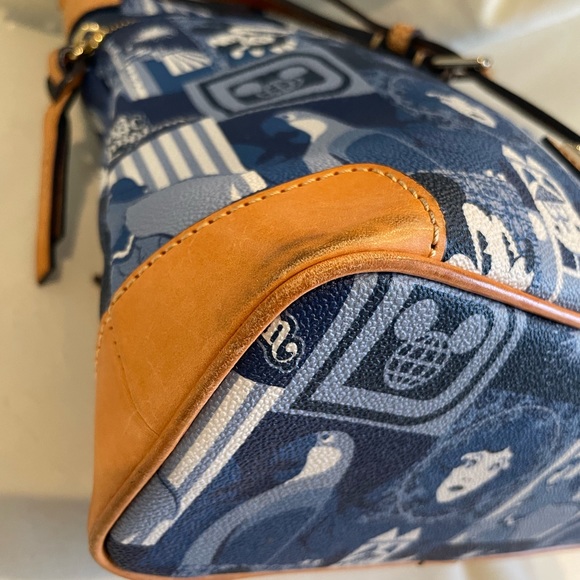 Dooney & Bourke Disney Magic Kingdom 45th Anniversary Letter Carrier 2016 - Picture 10 of 16